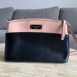 Kate spade Jeanne pink and black crossbody purse